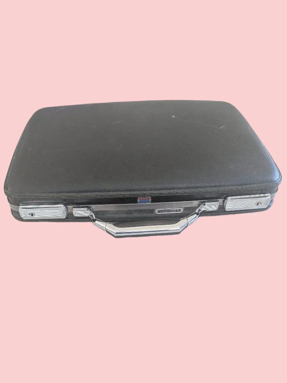SLIM - Vintage American Tourister Hard-shell locking Briefcase